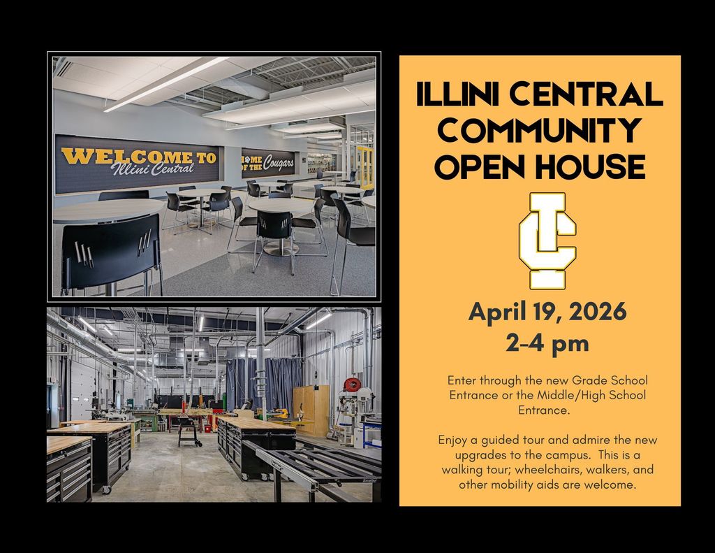 Community open house April 19th 2-4 pm