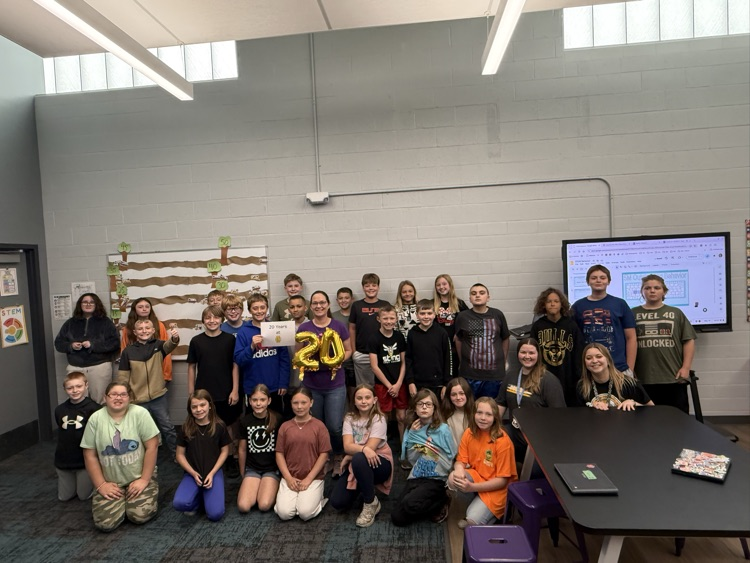 Jukie Toland and students 