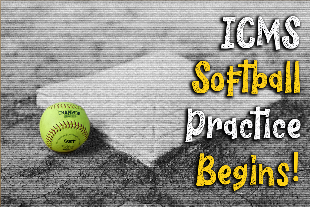 ICMS Softball Practice Begins
