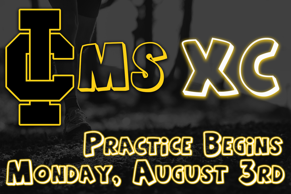 ICMS XC Practice Begins Monday, August 3rd