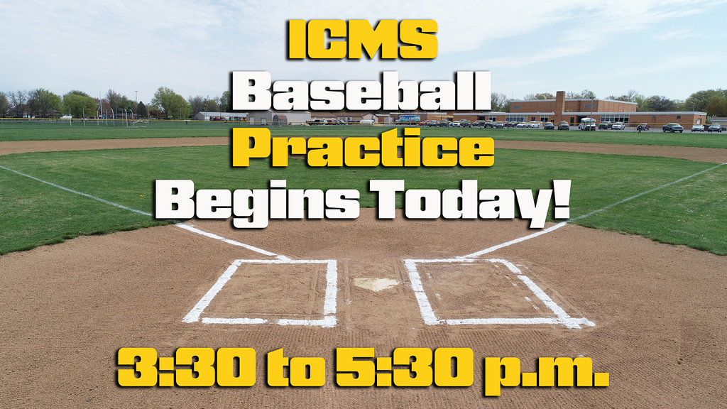ICMS Baseball Practice