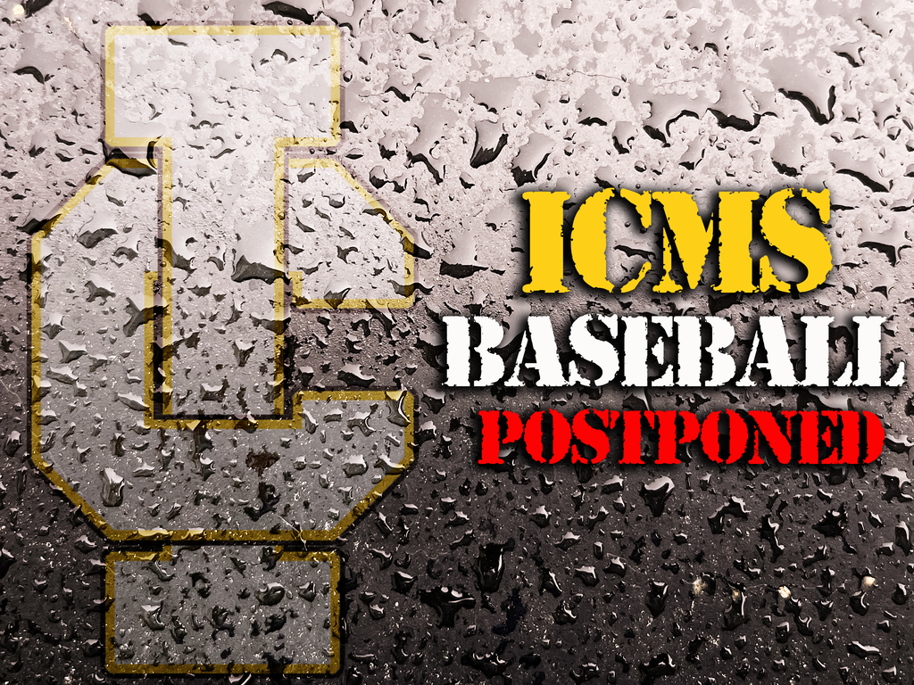 ICMS Baseball Game Moved to September 11th