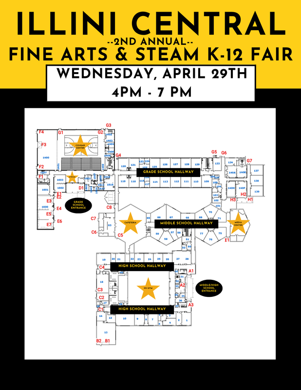 2nd Annual Fine Arts & Steam K-12 Fair