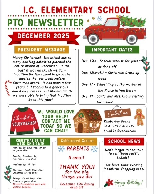 PTO December Newsletter