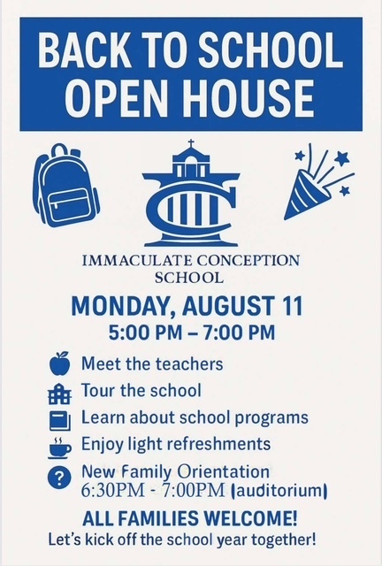Back to School Open House
