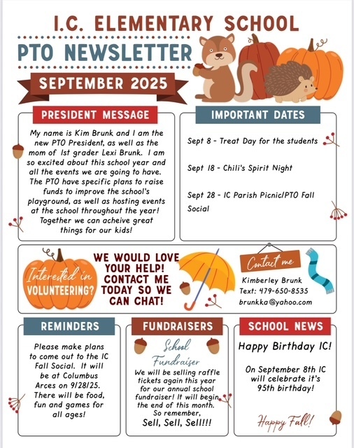 PTO September Newsletter