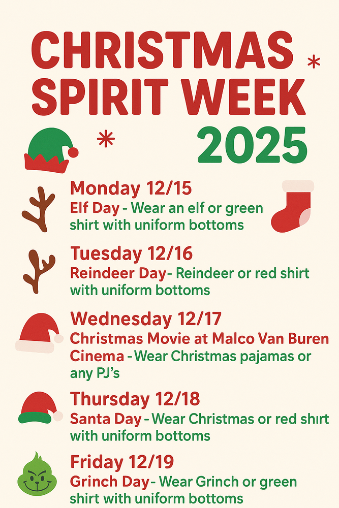Christmas Spirit Week