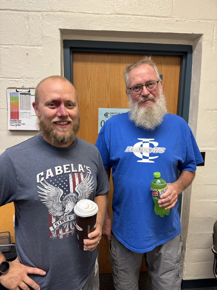 two men with smiles older and younger