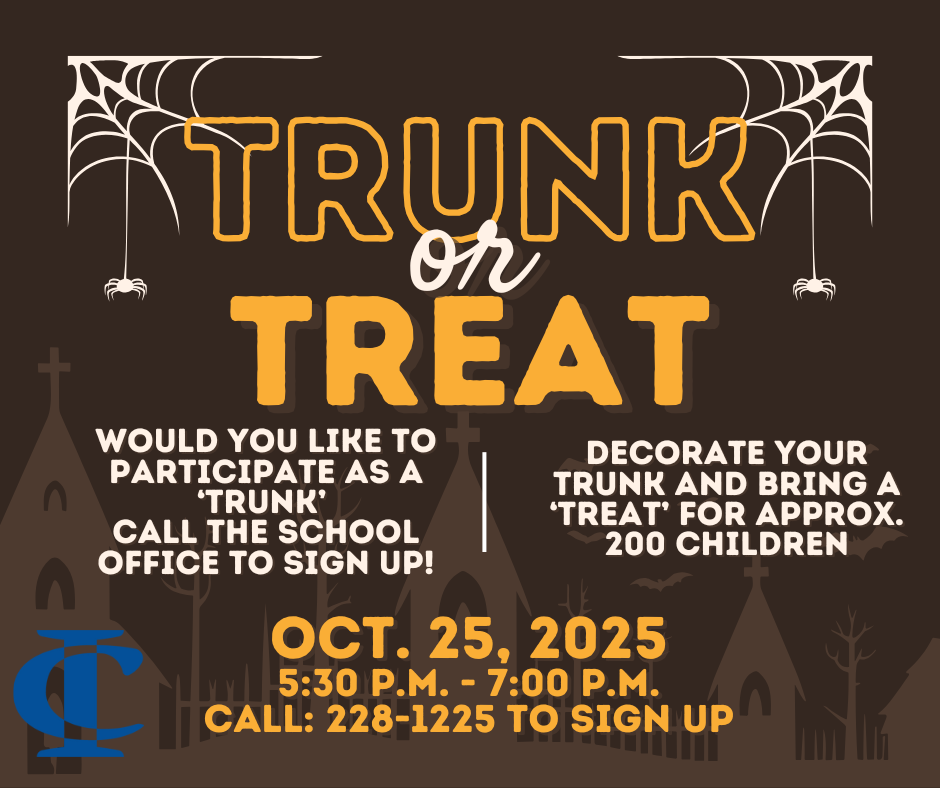 Trunk or Treat Event Advertisement