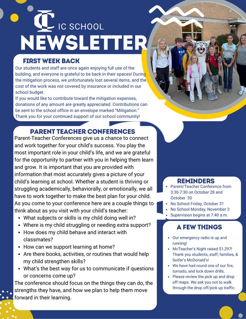 Newsletter for Oct. 13