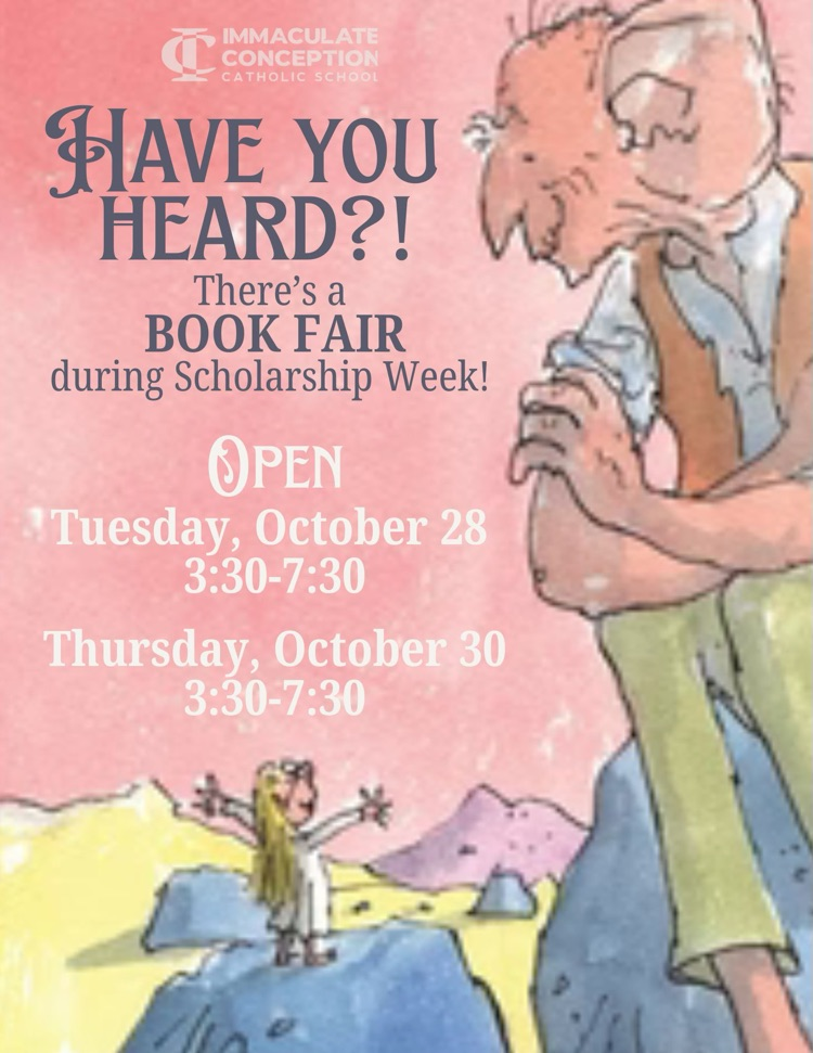 BFG book fair flyer