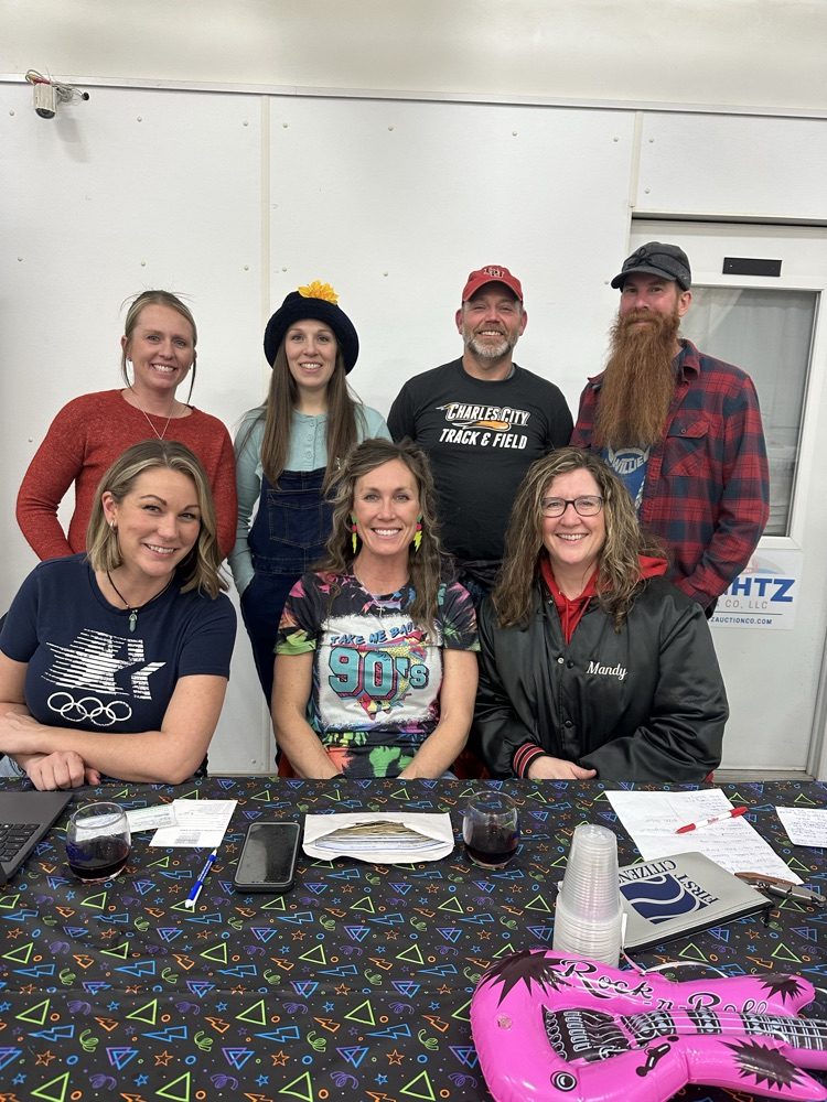 group smiling for camera 