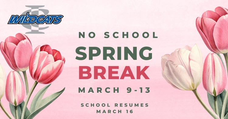 spring break notice