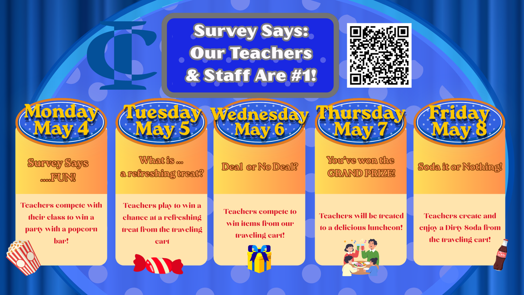 Family feud style teacher appreciation list