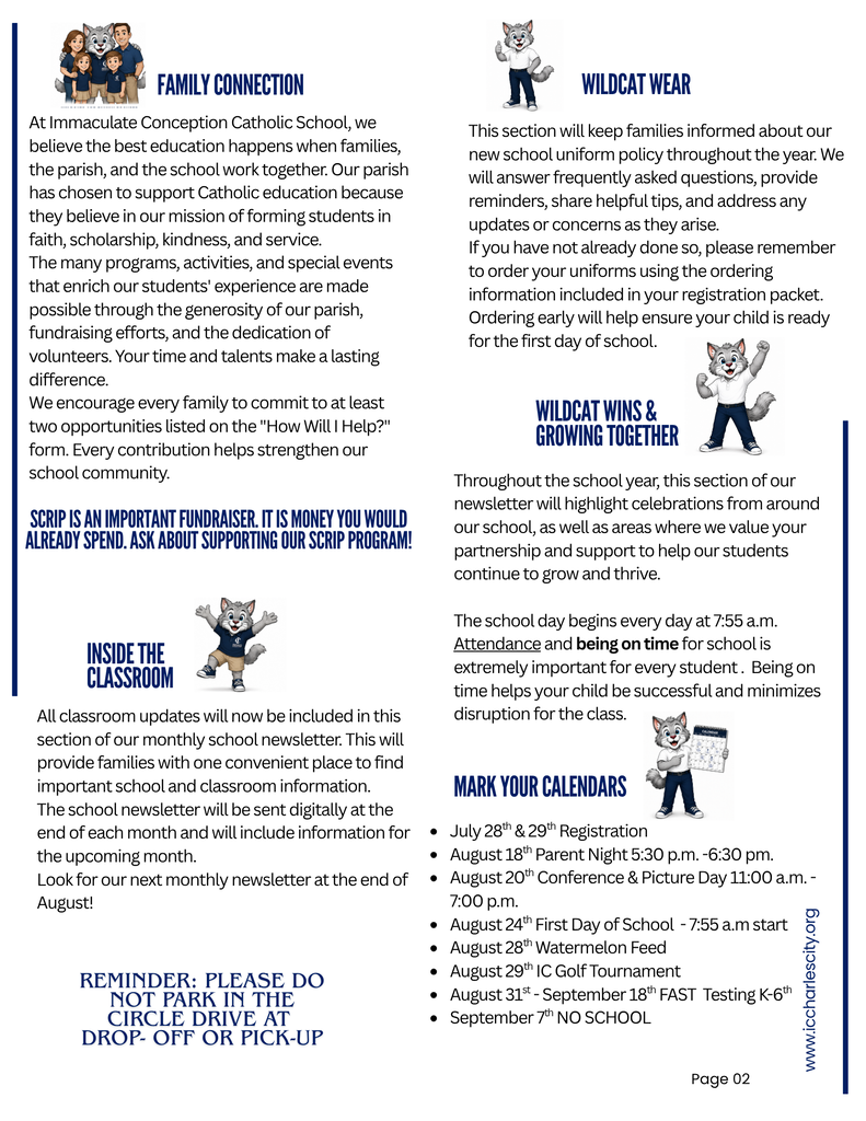 page 2 newsletter