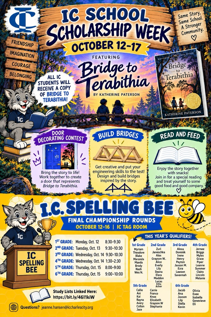 one book one school flyer