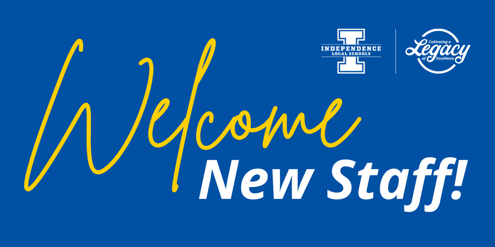 Welcome New Staff