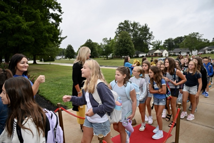 rolling out the red carpet! 