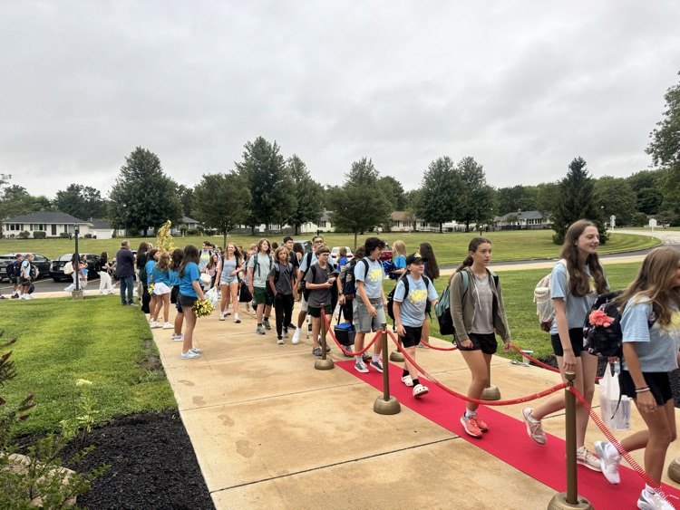 Rolling out the red carpet!