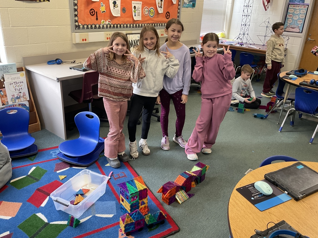 Build a Bridge! In Design Technology, students completed an engineering challenge by working together to design bridges strong enough to support a toy car. 