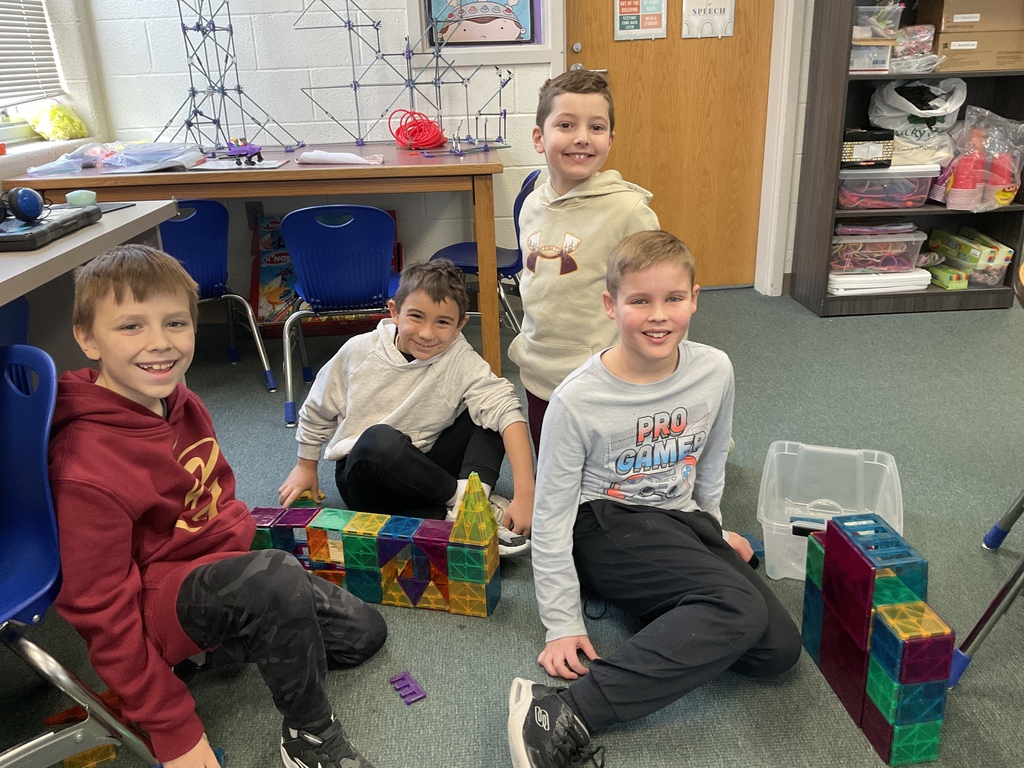 Build a Bridge! In Design Technology, students completed an engineering challenge by working together to design bridges strong enough to support a toy car. 