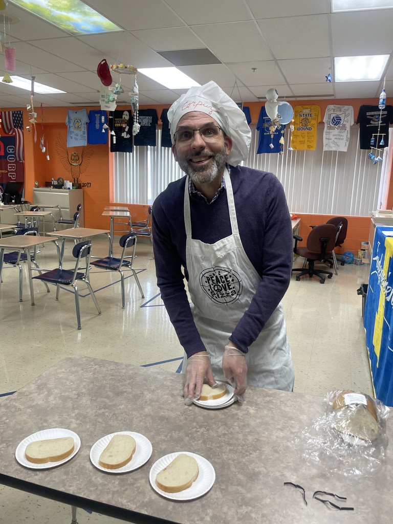 Chef Corpuz was in full uniform — hat, apron, bread, butter, and toaster — all to help students tackle parallel lines and proportionality.  The class kicked off by solving the mystery of “The Burnt Toast.” The storyline? A husband attempts to make breakfast but slices freshly baked bread unevenly — not parallel to the original cut — leading to a breakfast fail. From there, students connected the (slightly crispy) dots to the Triangle Proportionality Theorem: when a line is parallel to one side of a triangle, it divides the other two sides proportionally.  This hands-on (and tasty!) lesson brought similarity, dilation, and trigonometry to life — concepts used in architecture, design, and indirect measurement. And yes, students got to enjoy a slice of freshly cut bread while applying the theorem to solve the mystery.  Real-world math. Memorable visuals. And learning that’s anything but stale.  Nice work, Mr. Corpuz and our IHS Math Department!