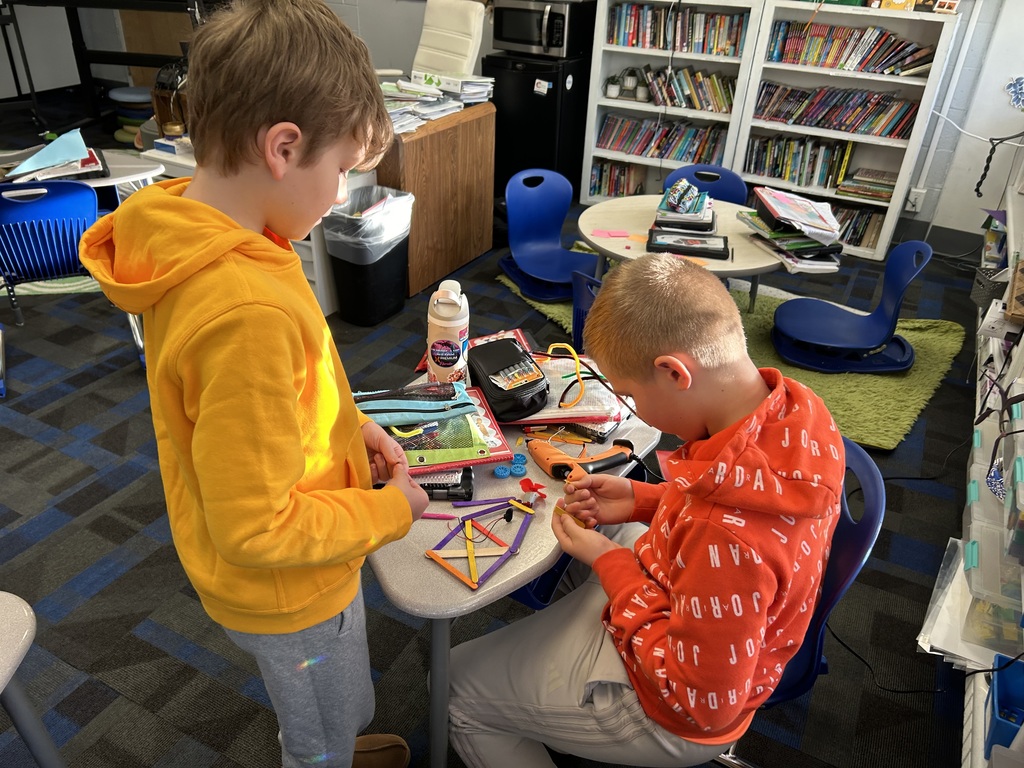 ✈️ STEAM in Action at Independence Primary School! This week in STEAM, students in Mrs. Michele Crum’s class put their creativity and engineering skills to the test. Inspired by Rosie Revere, Engineer by Andrea Beaty, students explored how engineers design, test, and improve their ideas. Students began by designing paper airplanes, working to improve accuracy and precision with each flight. Then they took their learning a step further by building something that “goes” using simple motors and circuits. From airplanes and cars to some truly unique creations, students experimented with design, problem-solved along the way, and discovered how creativity and engineering work together. Hands-on learning like this encourages curiosity, perseverance, and innovation — just like Rosie Revere! 🚀