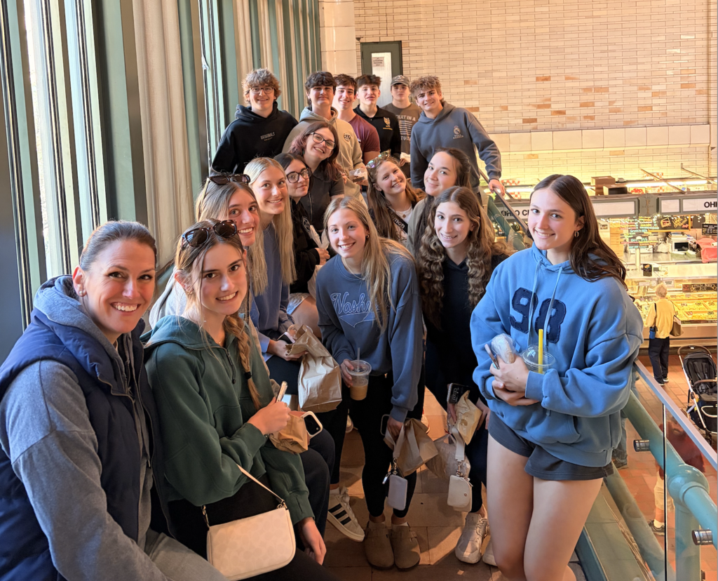 The Top Chef Desserts and Iron Chef classes visit the West Side Market and Little Italy! 