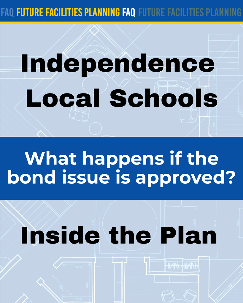 If the bond passes, the district will begin a formal postapproval planning process starting with an Owner– Partner Kickoff Meeting. This includes district leadership, school safety staff, police and fire departments, city engineering, traffic professionals, operations and maintenance staff, and design and construction partners. This ensures safety, emergency access, utilities, and daily operations are built into the project from the very beginning.