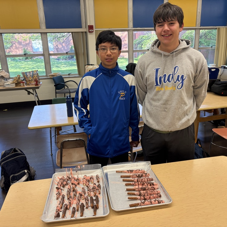 8th graders make awesome food to film time lapse videos! They did great!