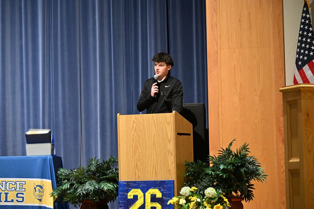 Many thanks to the families, organizations, and industries who continue to cultivate a legacy of excellence by supporting our students in their endeavors and your generous support, year after year, of scholarships and awards for our IHS seniors. Congratulations to all of our seniors who received a scholarship and/or award this morning!  Here are just a few of the happy moments from the Senior Awards Program.