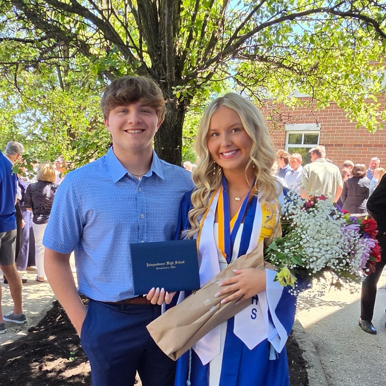 Smiles, hugs, cheers, and countless memories. Following commencement, graduates gathered outside Independence High School to celebrate together one final time as the Class of 2026. Congratulations, Blue Devils! 💙