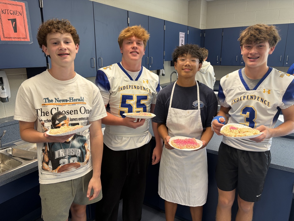 Snap, crackle, pop! Foods 101 students celebrated National Rice Krispie Treat Day by whipping up this classic sweet treat in the kitchen. A fun (and delicious!) way to put their culinary skills to work!