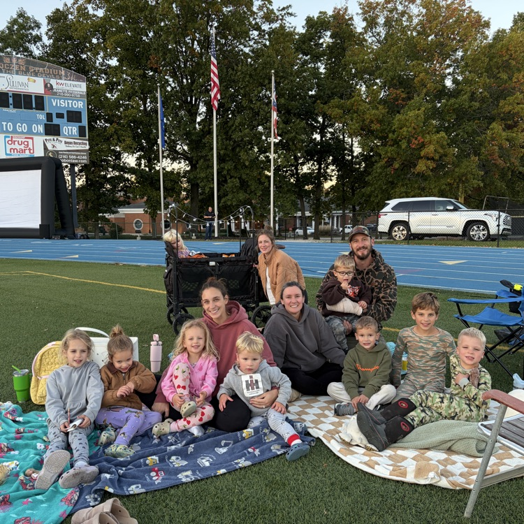 Toy Story movie on the field