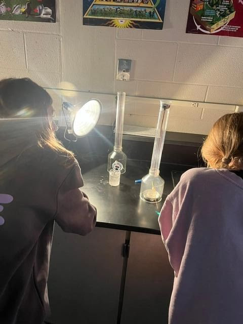 Our 7th grade scientists are making learning visible! This week and next, students are exploring how air moves through hands-on experiments using smoke to “color the air.” By observing the movement of smoke, students can see air currents in action and better understand how air flows and moves through our atmosphere. What a fun way to bring science to life!