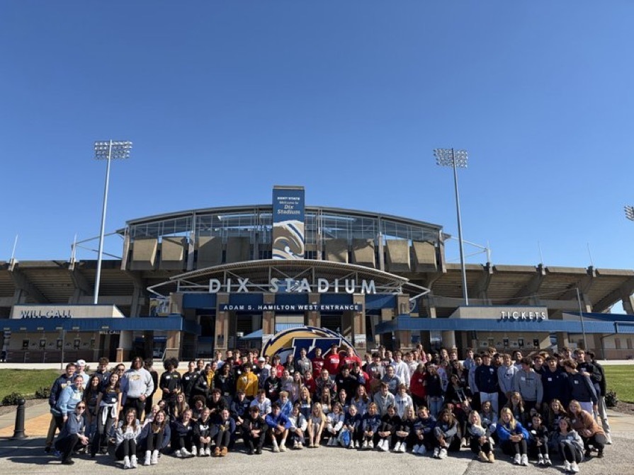 student athletes at Kent State conference