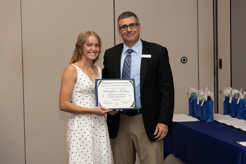 Independence Board of Education Honors Top Scholars at 39th Annual Academic Excellence Dinner