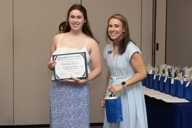 Independence Board of Education Honors Top Scholars at 39th Annual Academic Excellence Dinner