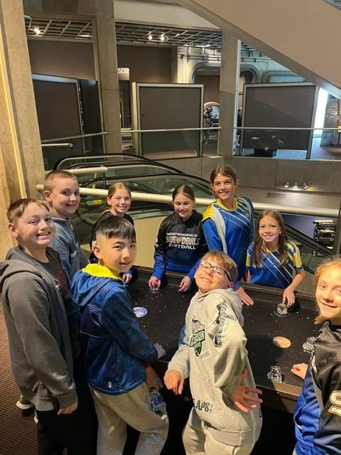 students on field trip