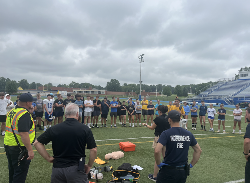 Independence Local Schools Conducts Athletic Emergency Safety Drill