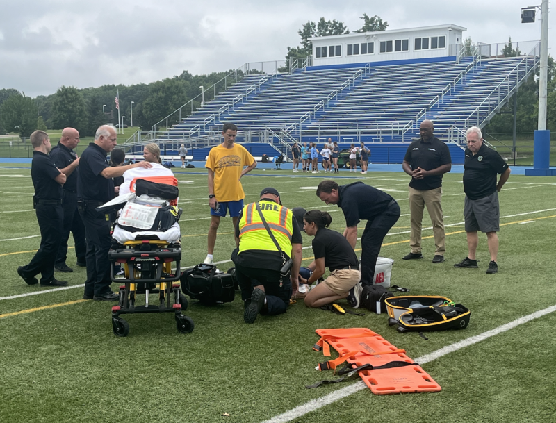 Independence Local Schools Conducts Athletic Emergency Safety Drill