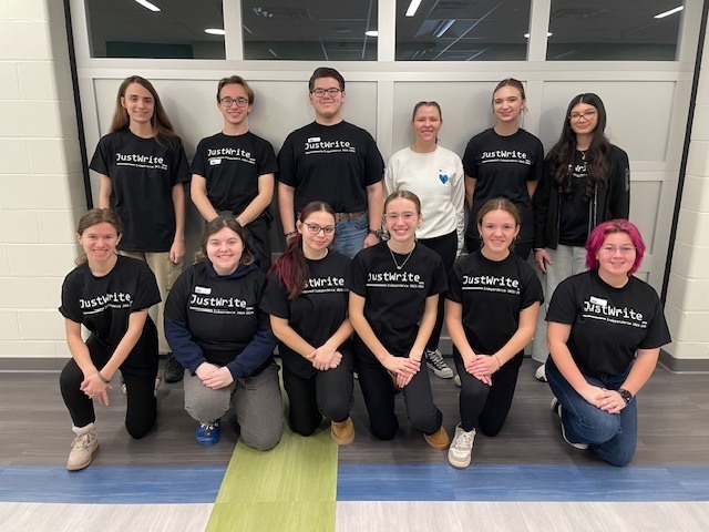 IHS JustWrite creative writing teams for earning Grand Champions two years in a row.