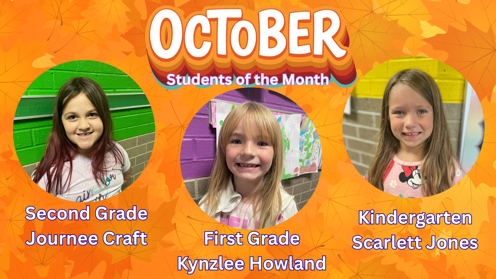 October Students of the Month
