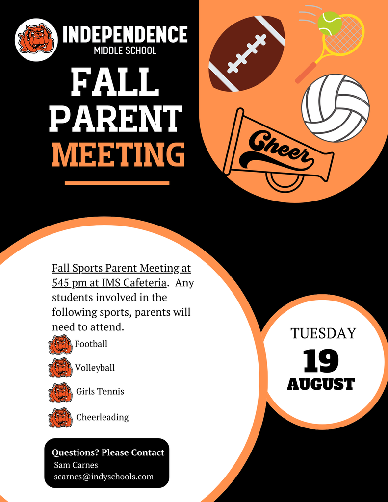Fall sports parent meeting