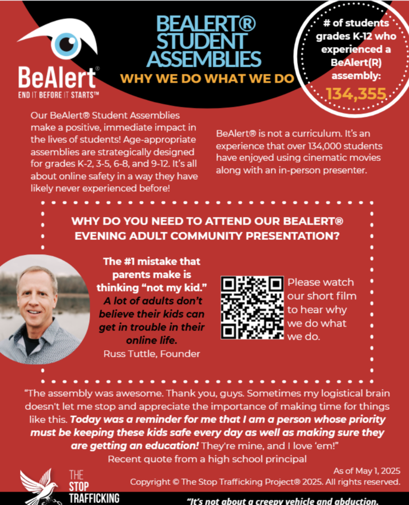 Be Alert Community Presentation Page 2