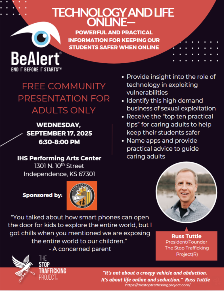 Be Alert Community Presentation Page 1