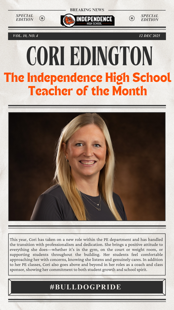 Teacher of the Month