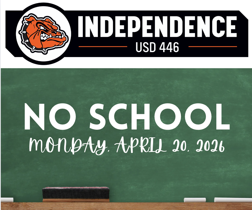 No School Monday, April 20, 2026