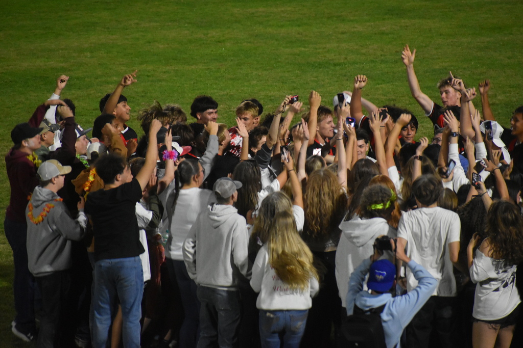 Rush the field