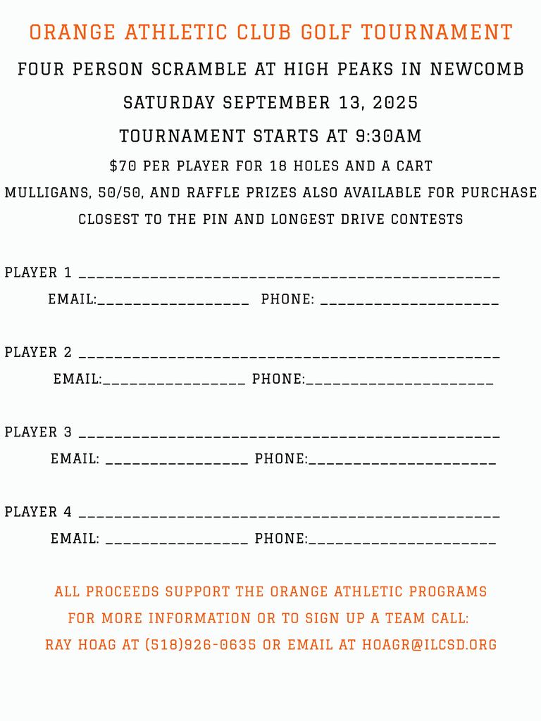 Orange Athletics